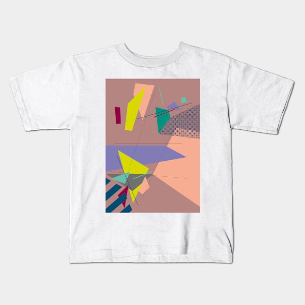 Abstract#158 Kids T-Shirt by process22